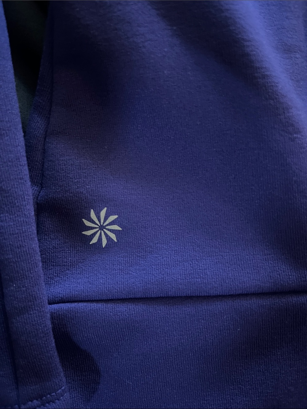 Athleta Purple Half-Zip Pullover Sweatshirt - Picture 6 of 6